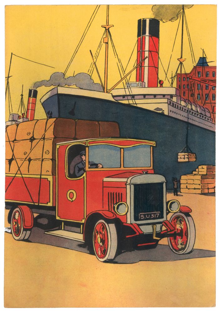 Item nr. 160135 Lorry & Steamship. Philip, Tacey Ltd.