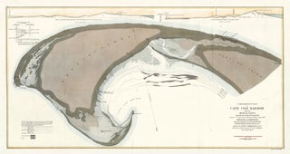 Item nr. 160154 Comparative Map of Cape Cod Harbor. Benjamin Pierce