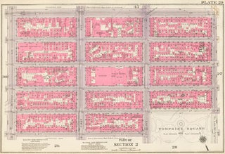 Item nr. 160188 Section 2: Plate 29. Land Book of the Borough of Manhattan, City of New York....