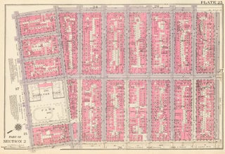 Item nr. 160190 Section 2: Plate 25. Land Book of the Borough of Manhattan, City of New York....