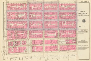 Item nr. 160197 Section 1: Plate 13. Land Book of the Borough of Manhattan, City of New York....