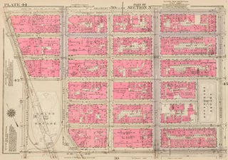 Item nr. 160200 Section 3: Plate 44. Land Book of the Borough of Manhattan, City of New York....