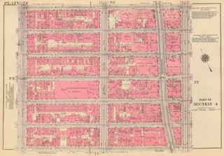 Item nr. 160224 Section 4: Plate 76. Land Book of the Borough of Manhattan, City of New York....