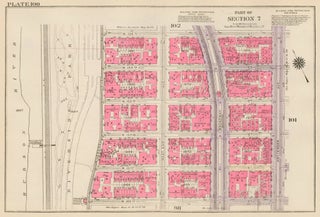 Item nr. 160238 Section 7: Plate 100. Land Book of the Borough of Manhattan, City of New York....