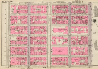 Item nr. 160241 Section 5: Plate 106. Land Book of the Borough of Manhattan, City of New York....