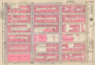 Item nr. 160243 Section 5: Plate 107. Land Book of the Borough of Manhattan, City of New York....