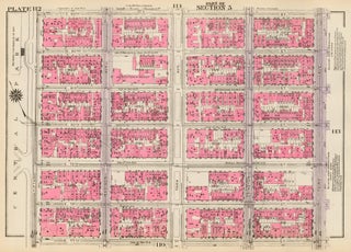 Item nr. 160245 Section 5: Plate 112. Land Book of the Borough of Manhattan, City of New York....