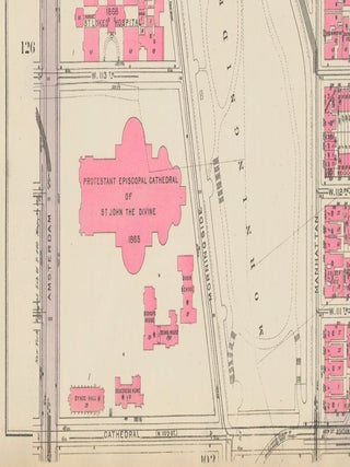 Section 6: Plate 127. Land Book of the Borough of Manhattan, City of New York.
