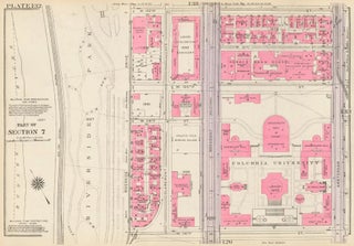 Item nr. 160255 Section 7: Plate 132. Land Book of the Borough of Manhattan, City of New York....