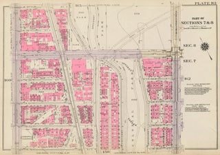 Item nr. 160273 Section 7: Plate 161. Land Book of the Borough of Manhattan, City of New York....