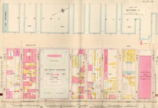 Item nr. 160325 Section 4: Plate 40. Atlas of the City of New York. Bromley, GW Bromley, Co