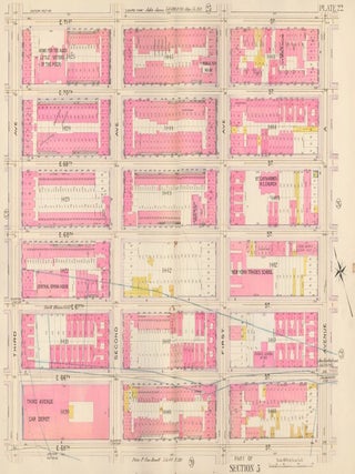 Item nr. 160329 Section 5: Plate 22. Atlas of the City of New York. Bromley, GW Bromley, Co
