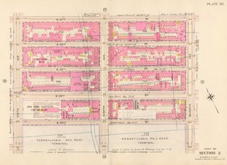 Item nr. 160359 Section 3: Plate 20. Atlas of the City of New York. Bromley, GW Bromley, Co