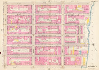 Item nr. 160360 Section 5: Plate 34. Atlas of the City of New York. Bromley, GW Bromley, Co