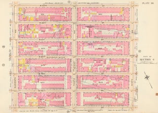 Item nr. 160364 Section 3: Plate 19. Atlas of the City of New York. Bromley, GW Bromley, Co