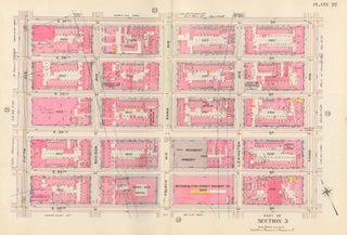 Item nr. 160366 Section 4: Plate 39. Atlas of the City of New York. Bromley, GW Bromley, Co