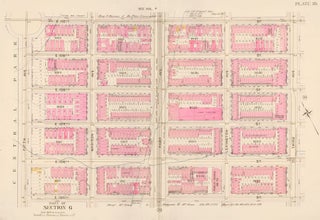 Item nr. 160375 Section 6: Plate 39. Atlas of the City of New York. Bromley, GW Bromley, Co