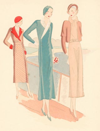 Item nr. 160378 5. Jacket, trench coat, and robe. Très Parisien. Germaine-Paule Joumard, G. P....