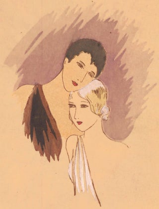 Item nr. 160414 Portrait of two lovers. Daphnis et Chloé. Germaine-Paule Joumard, G. P. Joumard