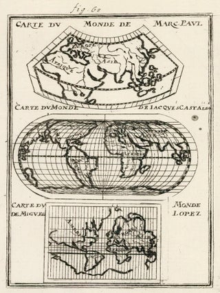 Item nr. 160464 Changes in world map constuction since the discovery of the Americas. Description...