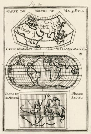Item nr. 160464 Changes in world map constuction since the discovery of the Americas. Description...