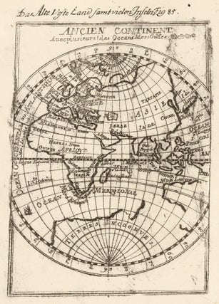 Item nr. 160475 Ancient continent with several islands, oceans, and seas. Description de...