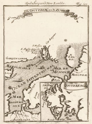 Item nr. 160481 Spitsbergen and Novaya Zemlya. Description de l'Univers. Allain Manesson Mallet