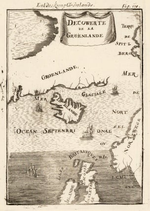 Item nr. 160484 Map of Greenland. Description de l'Univers. Allain Manesson Mallet