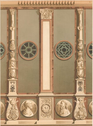 Item nr. 160549 External Enrichment in Stone and Terra Cotta. Specimens of Ornamental Art. Lewis...