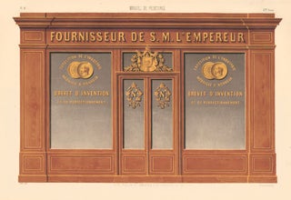 Item nr. 160595 Fournisseur de S. M. l'Empereur [medals of honor] storefront. Journal-Manuel de...