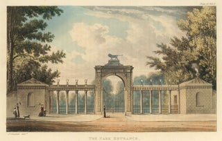 Item nr. 160657 The Park Entrance, Sion House. Ackermann's Repository of Arts &c. Rudolph Ackermann