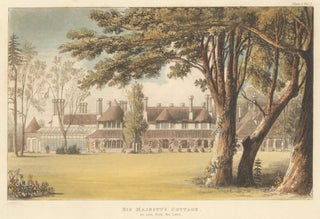 Item nr. 160658 His Majesty's Cottage. Ackermann's Repository of Arts &c. Rudolph Ackermann