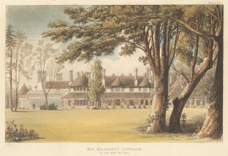 Item nr. 160658 His Majesty's Cottage. Ackermann's Repository of Arts &c. Rudolph...