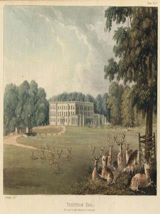 Item nr. 160663 Trentham Hall. Ackermann's Repository of Arts &c. Rudolph Ackermann