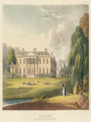 Item nr. 160667 Broadlands. Ackermann's Repository of Arts &c. Rudolph Ackermann