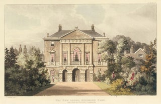 Item nr. 160673 The New Lodge, Richmond Park. Ackermann's Repository of Arts &c. Rudolph Ackermann
