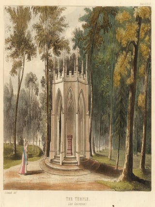Item nr. 160686 The Temple, Lord Grosvenor's. Ackermann's Repository of Arts &c. Rudolph Ackermann