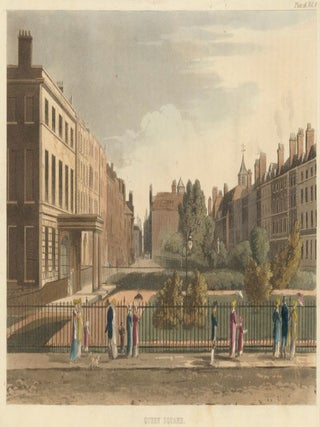 Item nr. 160691 Queen Square. Repository of Arts, Literature, Fashions & c. Rudolph Ackermann