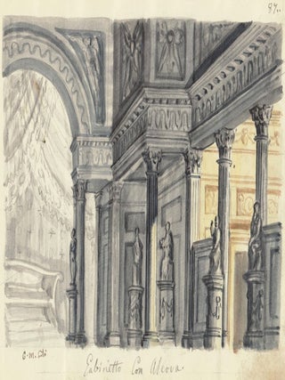Item nr. 160871 Gabinetto Con Alcova. Metrodoro Conti