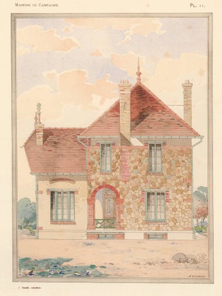 Item nr. 160944 Villa a Conde-sur-Vesgre (Seine-et-Oise). Architecte: M. L. Gauthier....