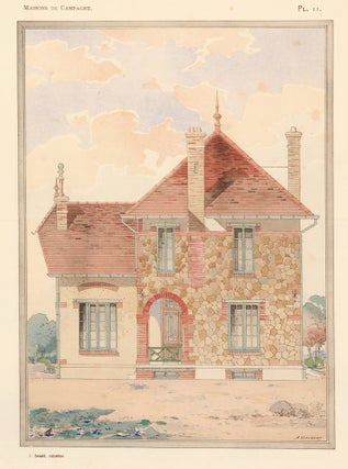 Item nr. 160944 Villa a Conde-sur-Vesgre (Seine-et-Oise). Architecte: M. L. Gauthier....