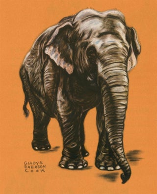 Item nr. 161168 Elephant. Zoo Animals. Gladys Emerson Cook