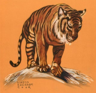 Item nr. 161174 Tiger. Zoo Animals. Gladys Emerson Cook