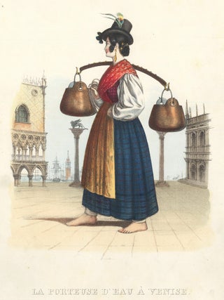 Item nr. 161191 La Porteuse d'Eau a Venise. Giovanni Pividor