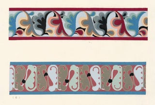 Item nr. 161251 Border Design. Cave No. 256, dated to the Tang Dynasty (618-907). Mural Paintings...