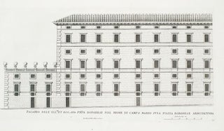 Item nr. 161265 Palazzo dell' Illmo. et Ecc. Sig. Pnpe Borghese nel Rione di Campo Marzo... Nuovi...
