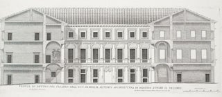 Item nr. 161272 Veduta di Dentro del Palazzo dell' Ecc. Famiglia Altemps Architettura di Martino...