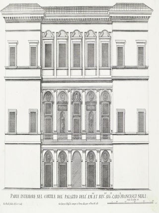 Item nr. 161283 Parte Interiore nel Cortile del Palazzo dell Emmo. et Revmo. Sigre. Cardle....