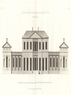 Item nr. 161375 The Lawn Front of the Offices for the Reverend Doctor Synge in the County of...