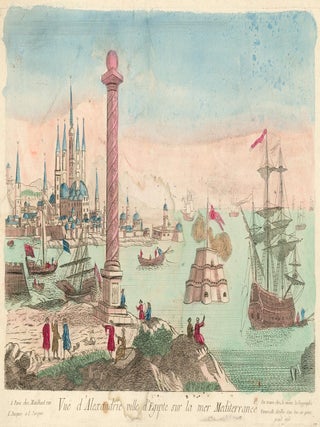 Item nr. 161764 Vue d'Alexandrie Ville d'Egipte sur la mer Mediterranee [Alexandria,...